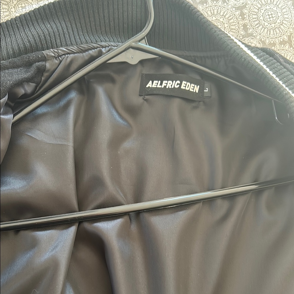 Aelfric Eden Black Varsity Jacket - image 3